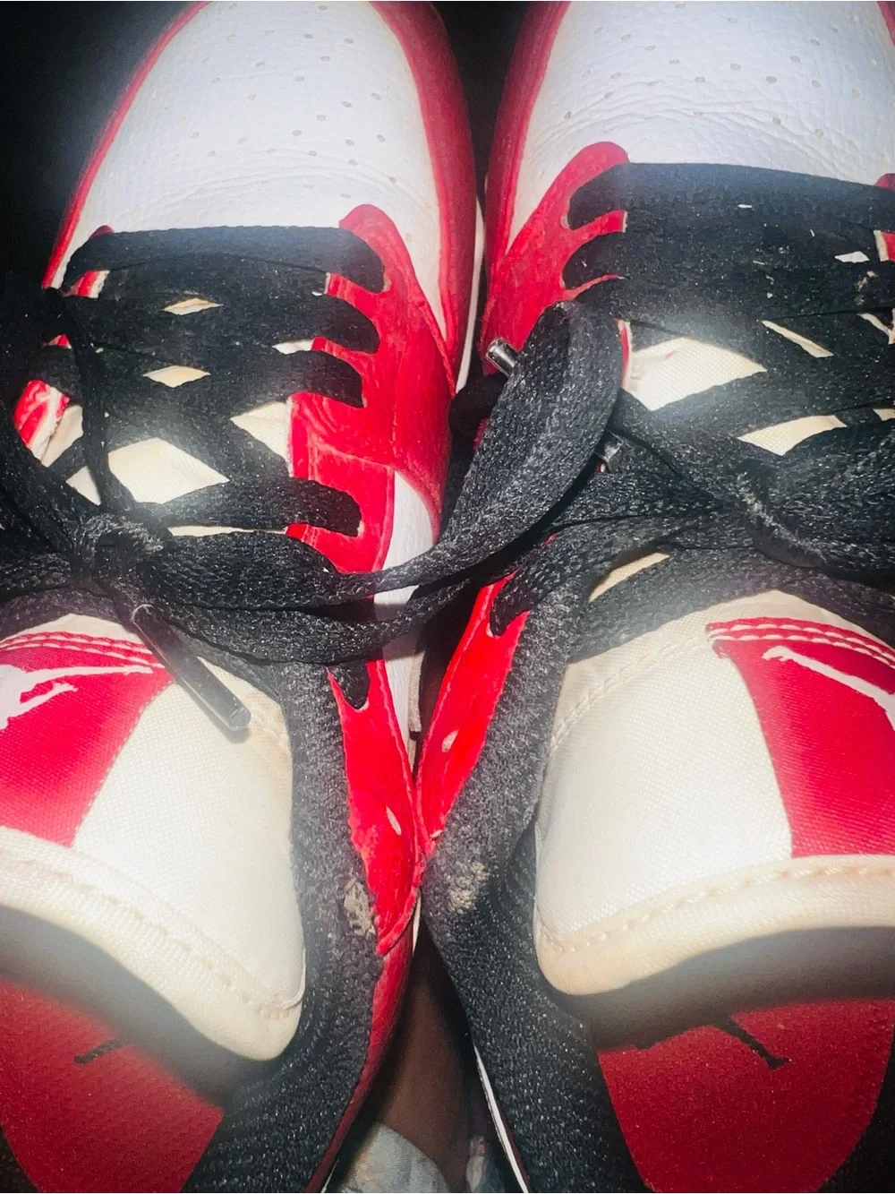 Air Jordan 1️⃣ Low “CHICAGO” Cleats s-6 for for youth football 🏈 or baseball.⚾️